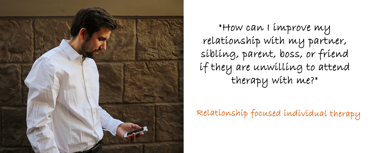 Relationship focused individual therapy online